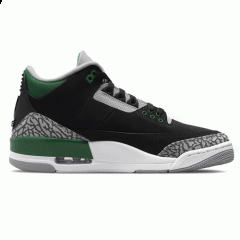 Authentic Air Jordan 3 Retro Pine Green