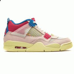 Authentic UNION LA X Air Jordan 4 Retro Guava Ice