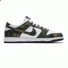 Nike SB Dunk Low Pro Camo Legion Green