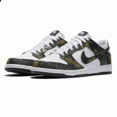 Nike SB Dunk Low Pro Camo Legion Green