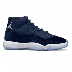 Authentic Air Jordan 11 Velvet WMNS Midnight Navy GS