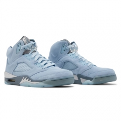 Authentic Air Jordan 5 Bluebird