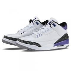 Authentic Air Jordan 3 Dark Iris