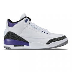 Authentic Air Jordan 3 Dark Iris