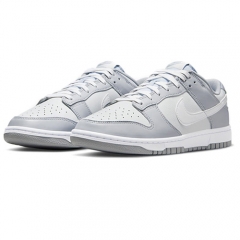 Authentic Nike Dunk Low Retro Grey White