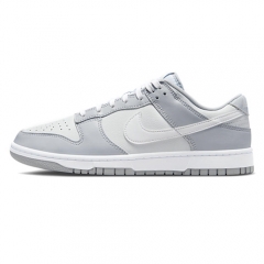 Authentic Nike Dunk Low Retro Grey White