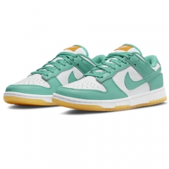 Authentic Nike Dunk Low Turquoise and Orange