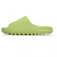 Authentic Adidas Yeezy Slides Glow Green GS