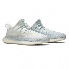 Authentic Adidas Yeezy 350 V2 Cloud White (Non-Reflective)Kids