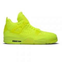 Authentic Air Jordan 4 Retro Flyknit Volt