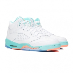 Authentic Air Jordan 5 Light Aqua