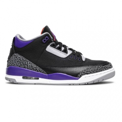 Authentic Air Jordan 3 Retro Court Purple