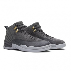 Authentic Air Jordan 12 Retro Dark Grey