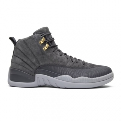 Authentic Air Jordan 12 Retro Dark Grey