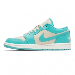 Authentic Air Jordan 1 Low Tropical Teal DC0774-131