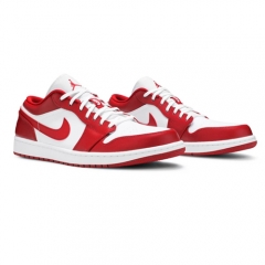 Authentic Air Jordan 1 Low Gym Red White 553558-611