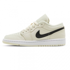 Authentic Air Jordan 1 Low Coconut Milk