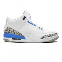 Authentic Air Jordan 3 UNC Blue