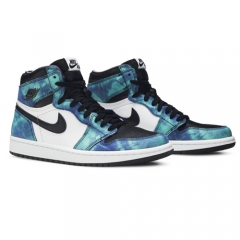 Authentic Air Jordan 1 Retro High Tie Dye