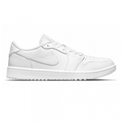 Authentic Air Jordan 1 Low Golf Triple White