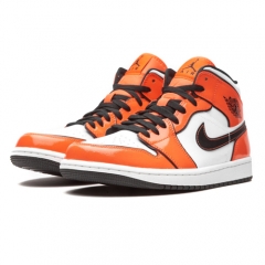 Authentic Air Jordan 1 Mid SE Turf Orange GS