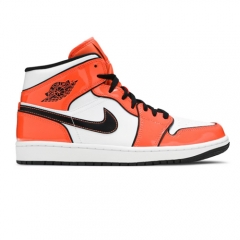 Authentic Air Jordan 1 Mid SE Turf Orange GS