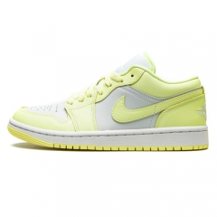 Authentic Air Jordan 1 Low Lemonade GS