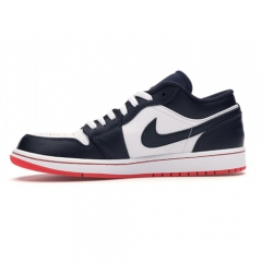 Authentic Air Jordan 1 Low Obsidian Ember Glow