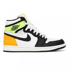 Authentic Air Jordan 1 High OG Volt Gold GS