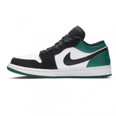 Authentic Air Jordan 1 Low Mystic Green GS