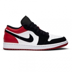 Authentic Air Jordan 1 Low Black Toe GS