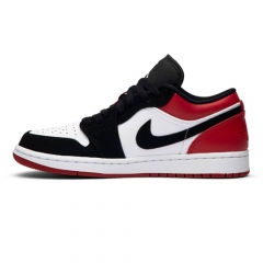 Authentic Air Jordan 1 Low Black Toe