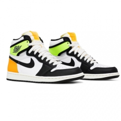 Authentic Air Jordan 1 High OG Volt Gold GS