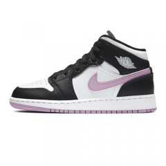 Authentic Air Jordan 1 Mid Arctic Pink GS