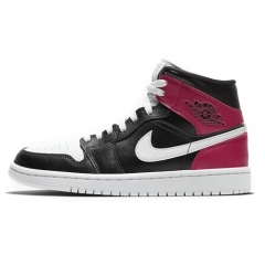 Authentic Air Jordan 1 Mid Noble Red