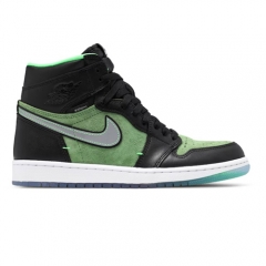 Authentic Air Jordan 1 High Zoom Rage Green