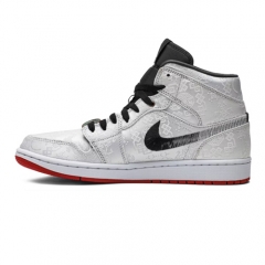 Authentic CLOT X Air Jordan 1 Mid Fearless CU2804-100