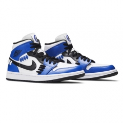 Authentic Air Jordan 1 Mid SE Game Royal