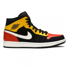 Authentic Air Jordan 1 Mid SE Amarillo GS