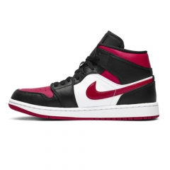 Authentic Air Jordan 1 Mid Noble Red