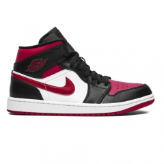 Authentic Air Jordan 1 Mid Noble Red