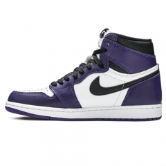 Authentic Air Jordan 1 Retro High OG Court Purple 2.0