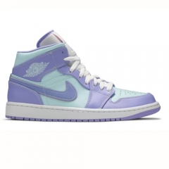 Authentic Air Jordan 1 Mid Purple Pulse