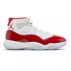 Authentic Air Jordan 11 High Cherry Red White