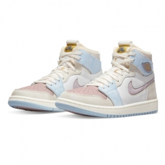 Authentic Air Jordan 1 High Zoom Air CMFT Pink Oxford