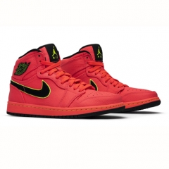 Authentic Air Jordan 1 Retro High PRM Hot Punch AQ9131-600