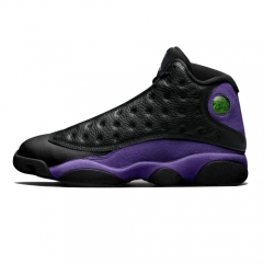 Authentic Air Jordan 13 Retro High Court Purple Black