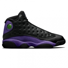 Authentic Air Jordan 13 Retro High Court Purple Black