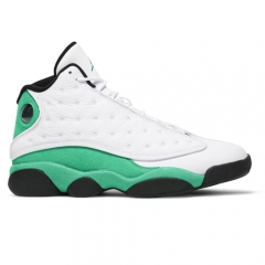 Authentic Air Jordan 13 Retro White Lucky Green