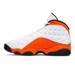 Authentic Air Jordan 13 Starfish White Orange